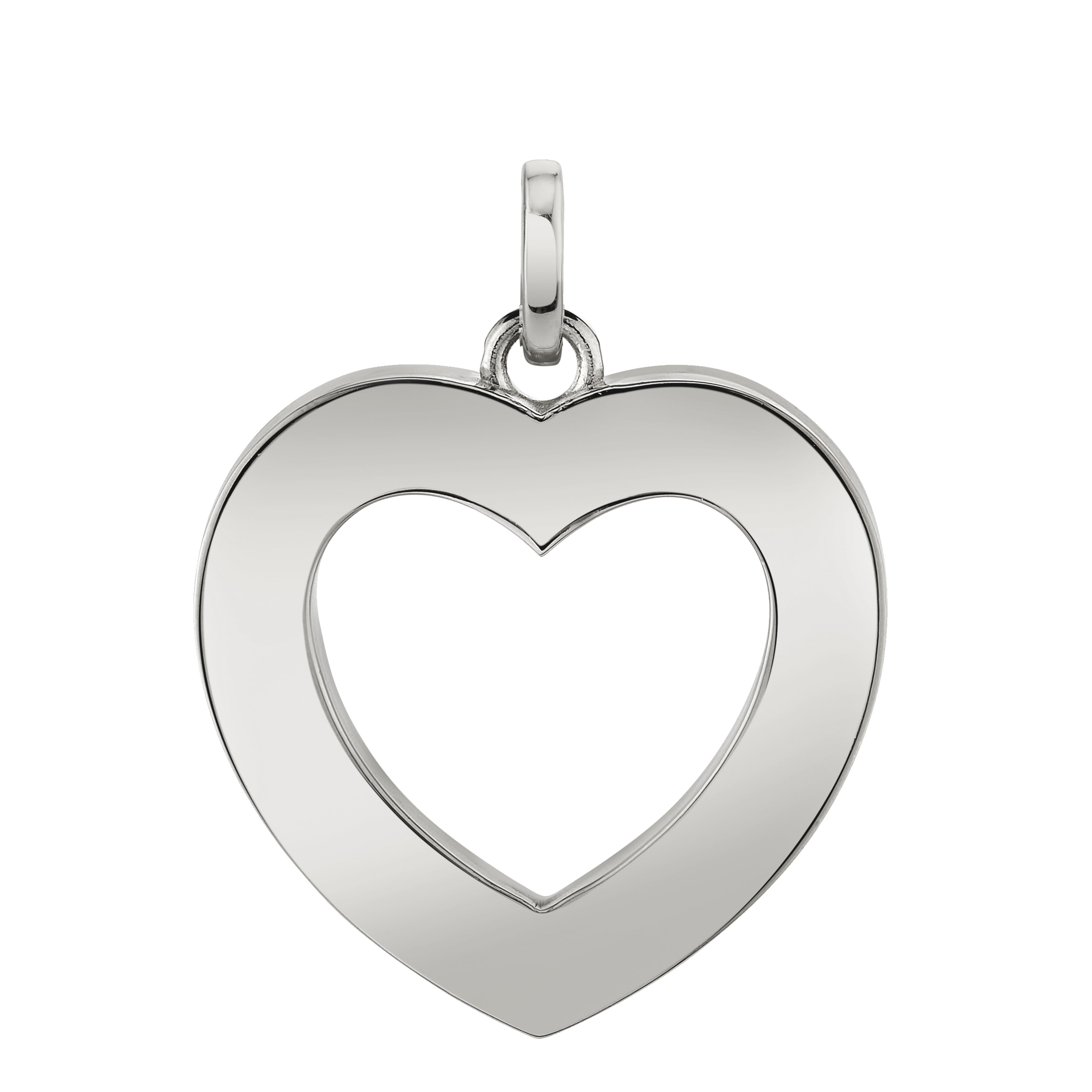 Large Open Heart with Charm Clip – Sarah Hendler