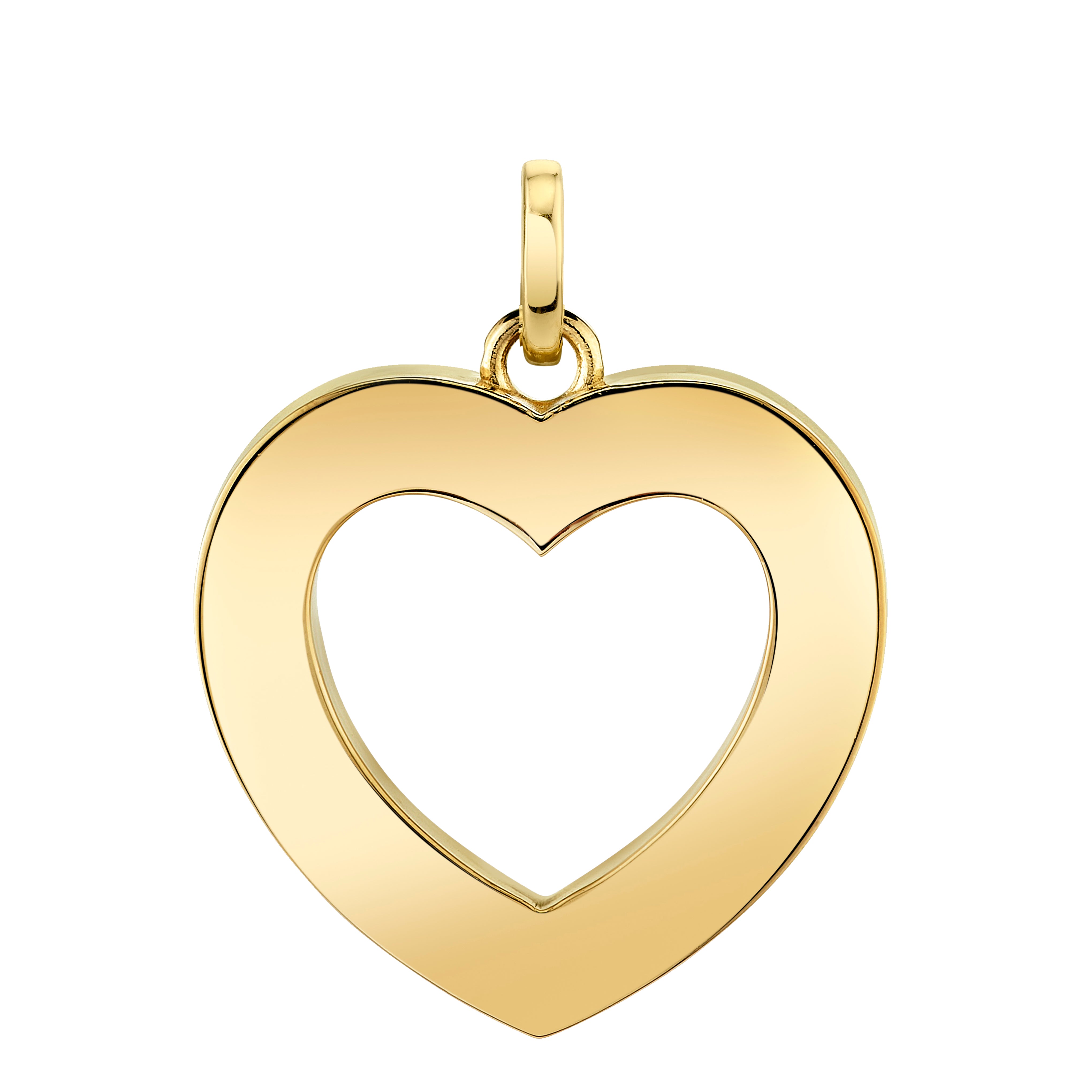 Large Open Heart with Charm Clip – Sarah Hendler