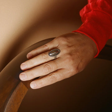 Embellished Sterling Ring