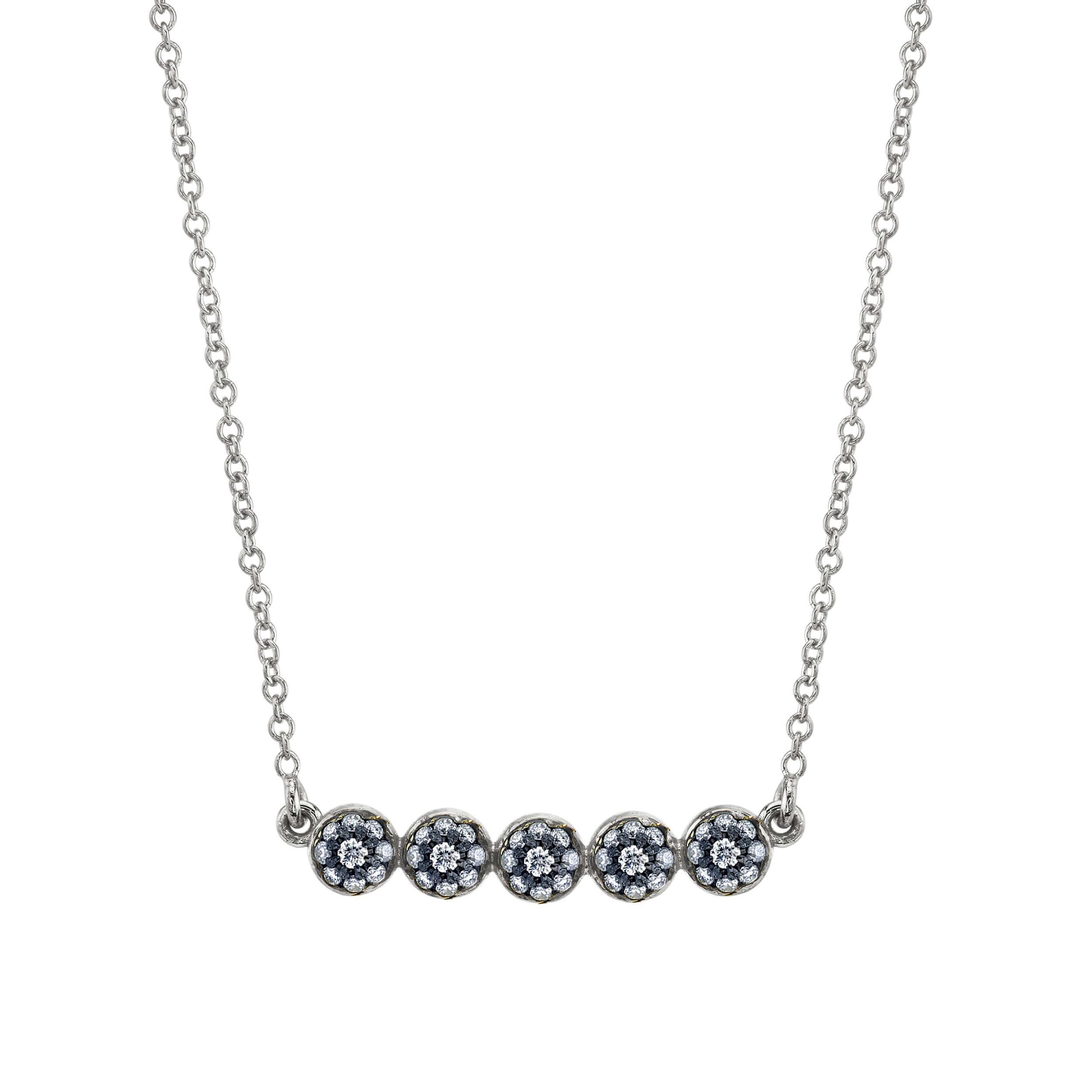 ★PEARLY MORE★ ball point drop necklace EF Collection Pearl Ball Drop Necklace | Shopbop