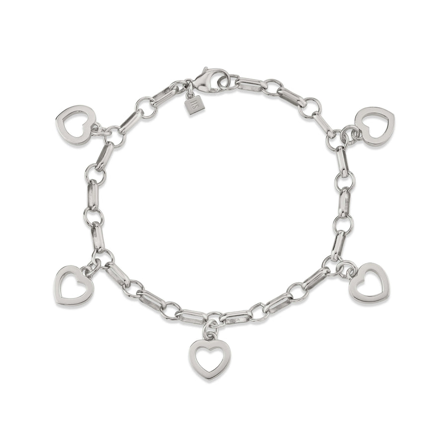 5 Point Heart Bracelet