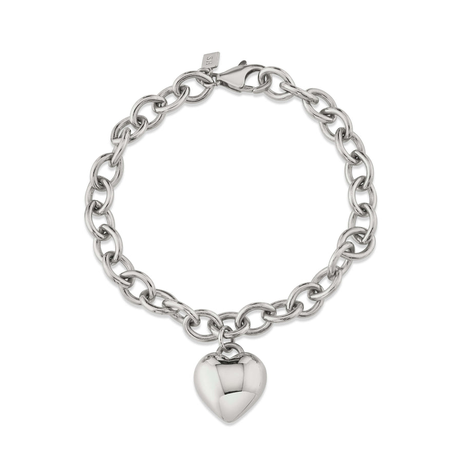 Puff Heart Bracelet