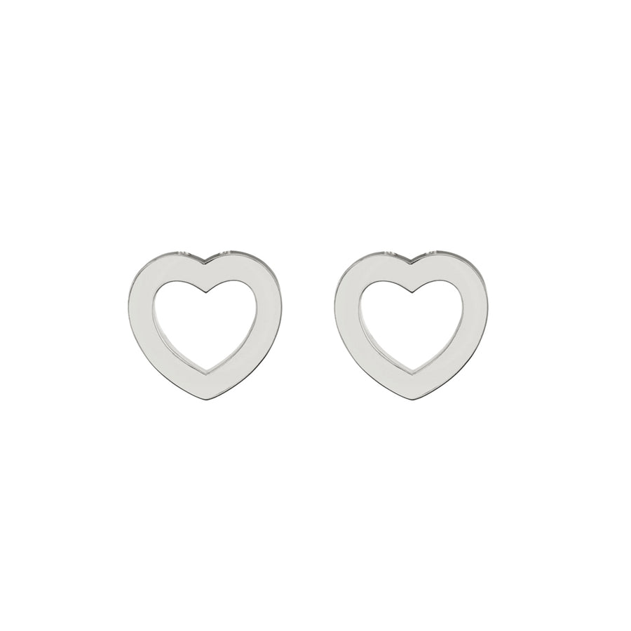 Mini Open Heart Studs