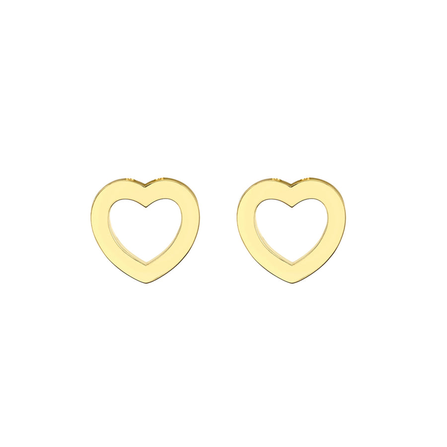 Mini Open Heart Studs