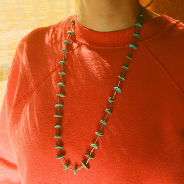 Beaded Turquoise Necklace