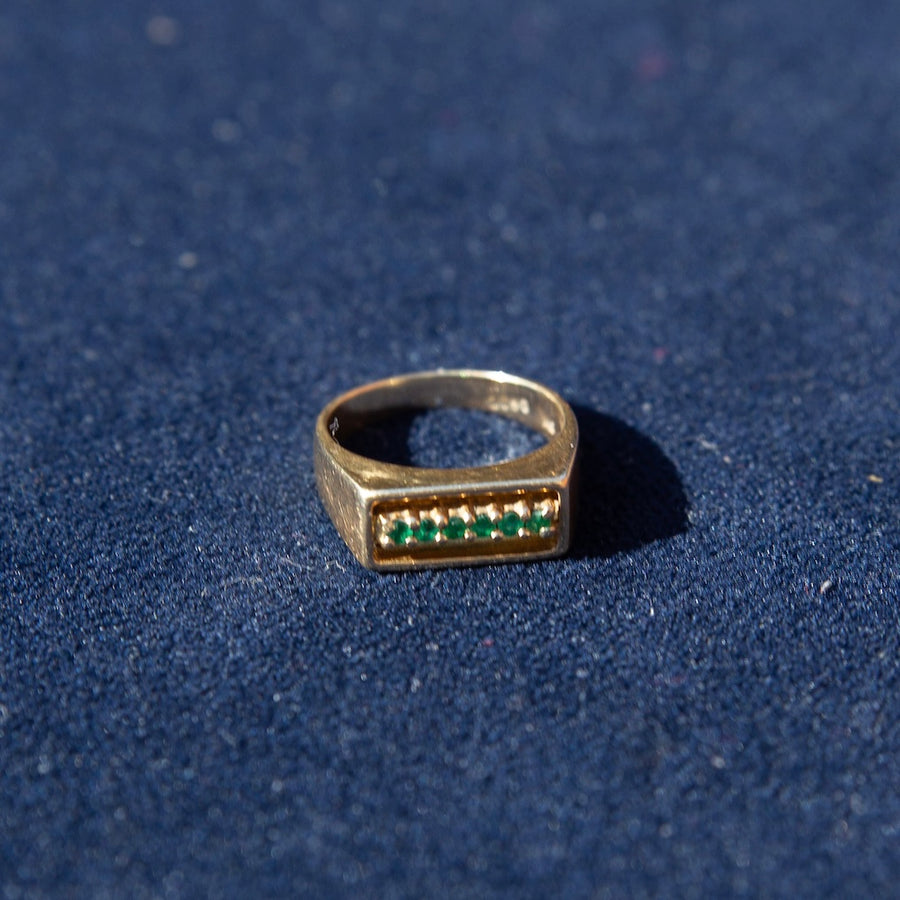 14k Emerald Ring
