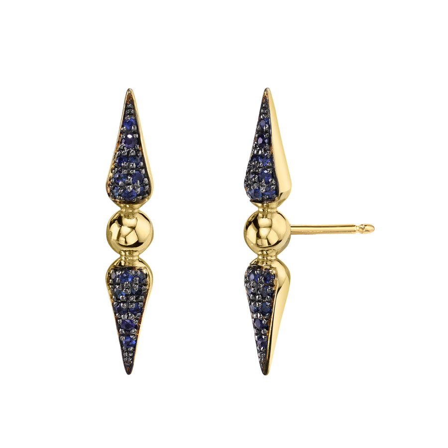 Shirley Pave Spear Studs