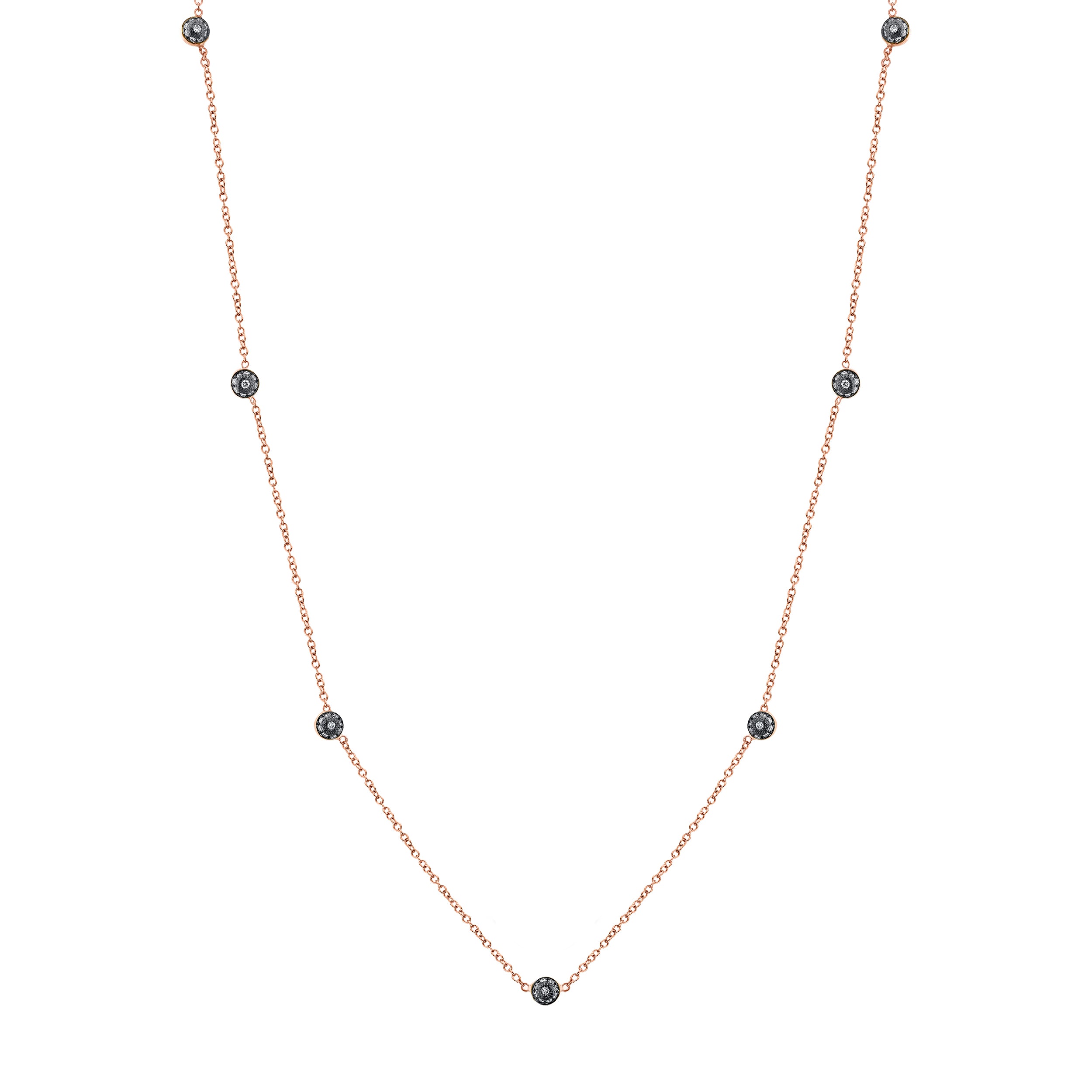 9 Point Pave Ball Chain - Diamond – Sarah Hendler