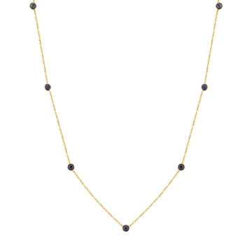 9 Point Pave Ball Chain