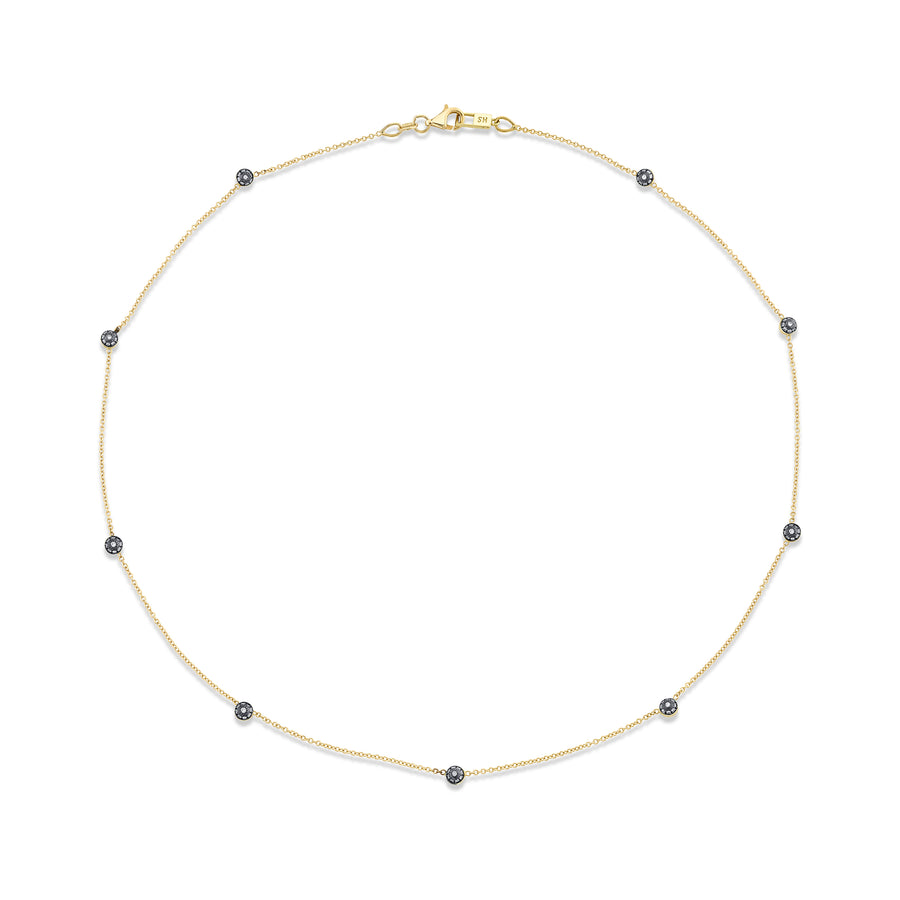 9 Point Pave Ball Chain - Diamond – Sarah Hendler