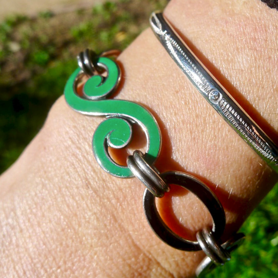 Art Deco Enamel Bracelet