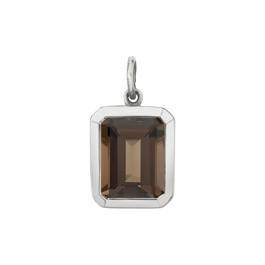 Bezel Set Emerald Cut Charm