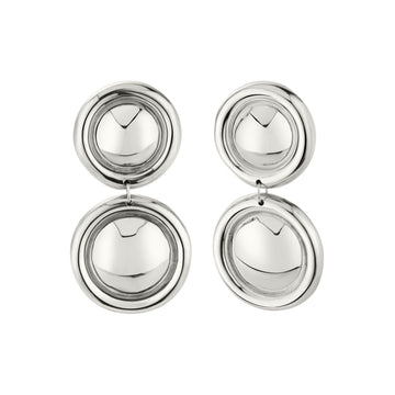 Circle Drop Statement Earrings