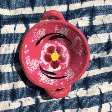 Flower Power Jewelry Dish - Pink