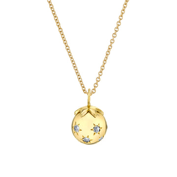Large Ethel Ball Necklace - Diamond