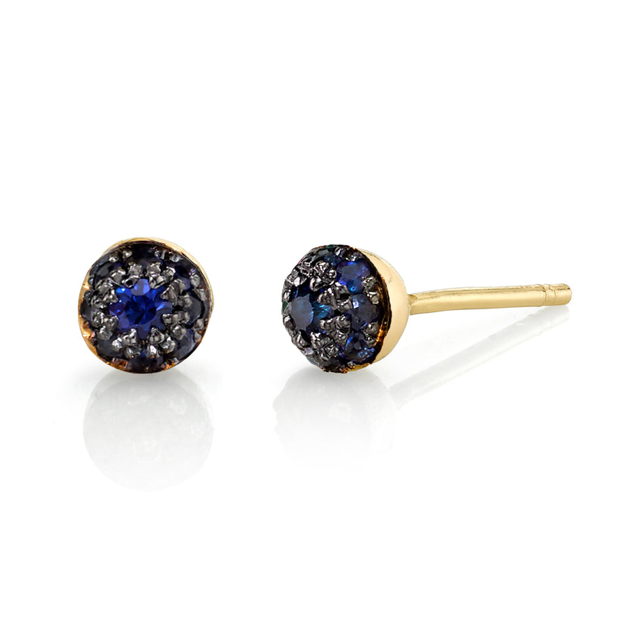 Large Pave Ball Studs