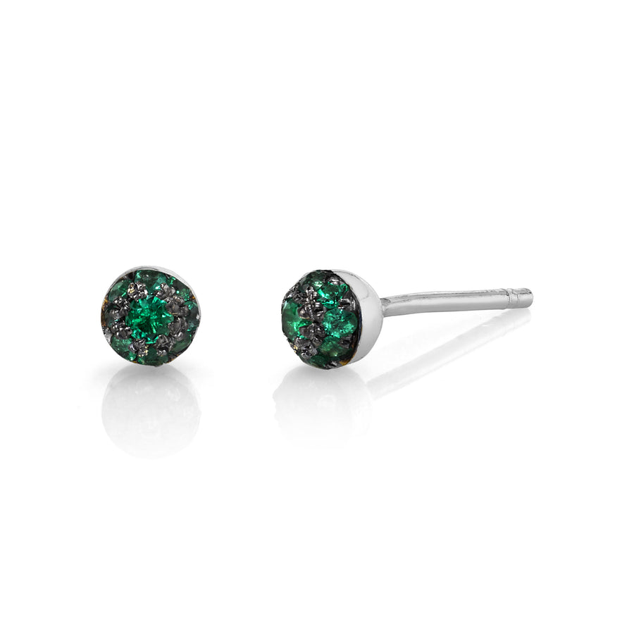 Mini Pave Ball Studs