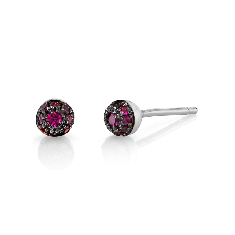 Mini Pave Ball Studs