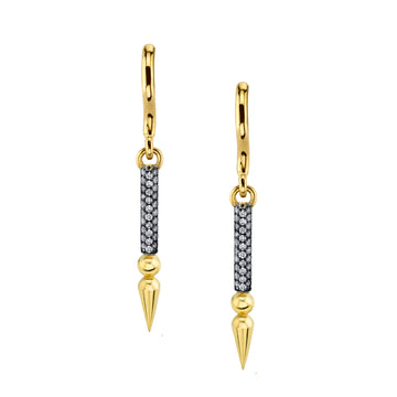 Mini Pave Shirley Spear Earrings