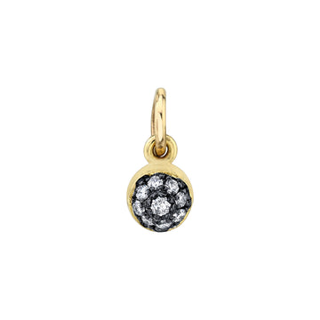 Pave Ball Charm - Diamond