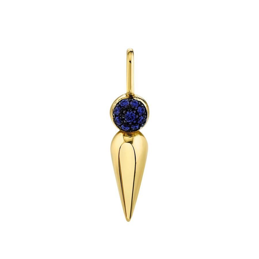 Pave Ball Spear Charm