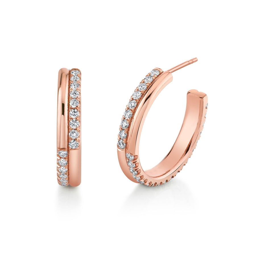 Pave Crossroad Hoops