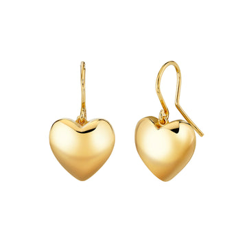 Louis Vuitton Lock Me Heart Drop Earrings - Brown, Brass Drop