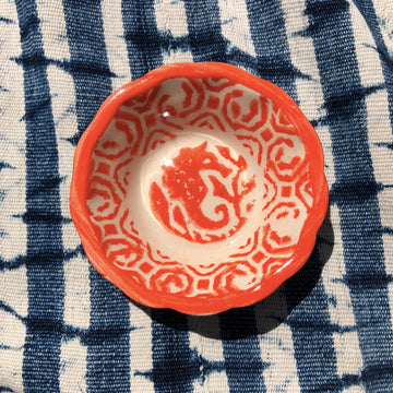 Tangerine Jewelry Dish